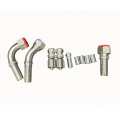 Carbon Steel Zinc Coated , Pipe Fittings, Hydraulic Ferrules/steel reusable hydraulic hose fittings
